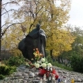 Park im. Jana Pawła II pomnik