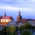 Klasztor OO. Jezuitów panorama z oddali