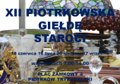 XII piotrkowska giełda staroci plakat